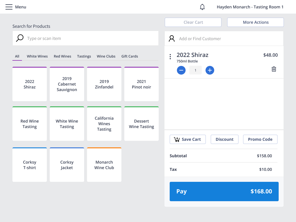 Filter Product Tiles by Categories